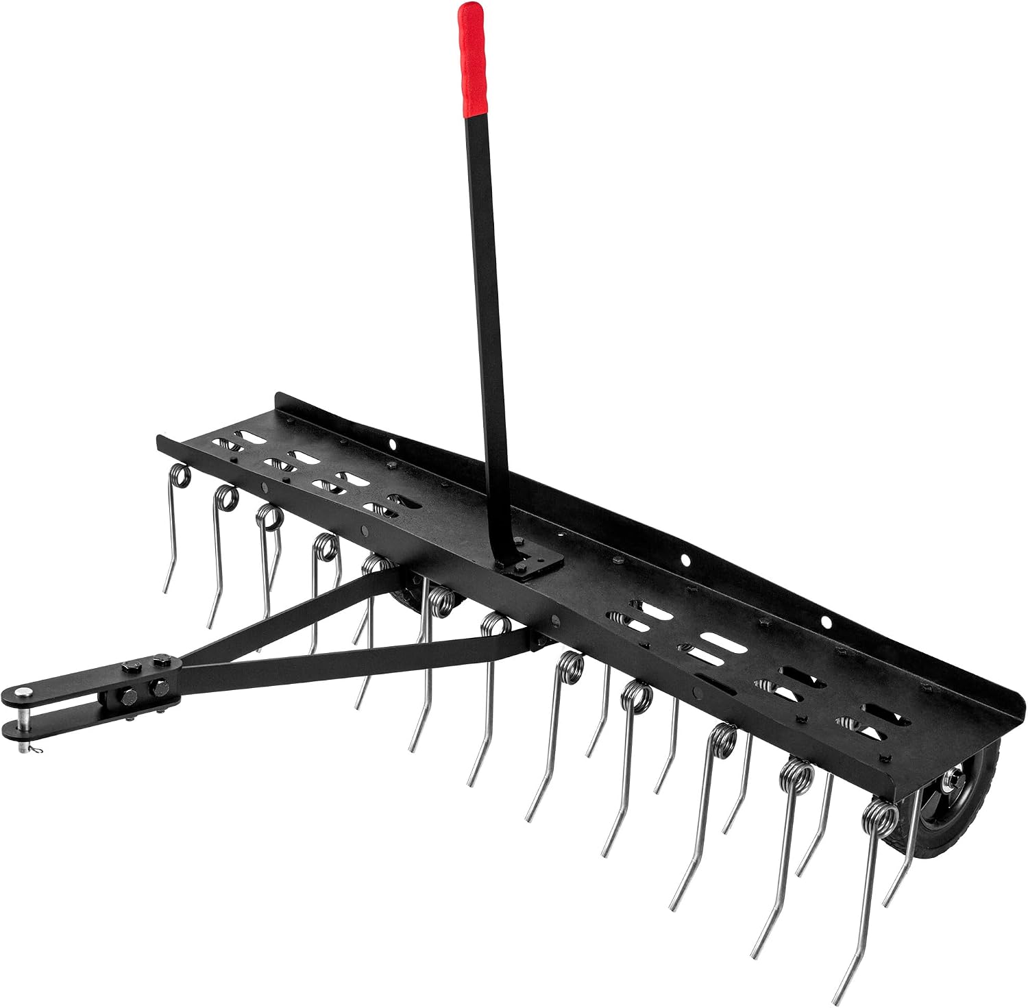 Gardening Tools Equipment - Rastrillo Desbrozador de Césped Remolcable, Equipo