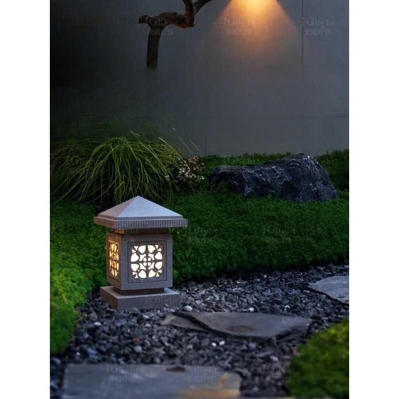 Linterna de piedra china para  - Gardening Hand Tools B&Q reseña y precio