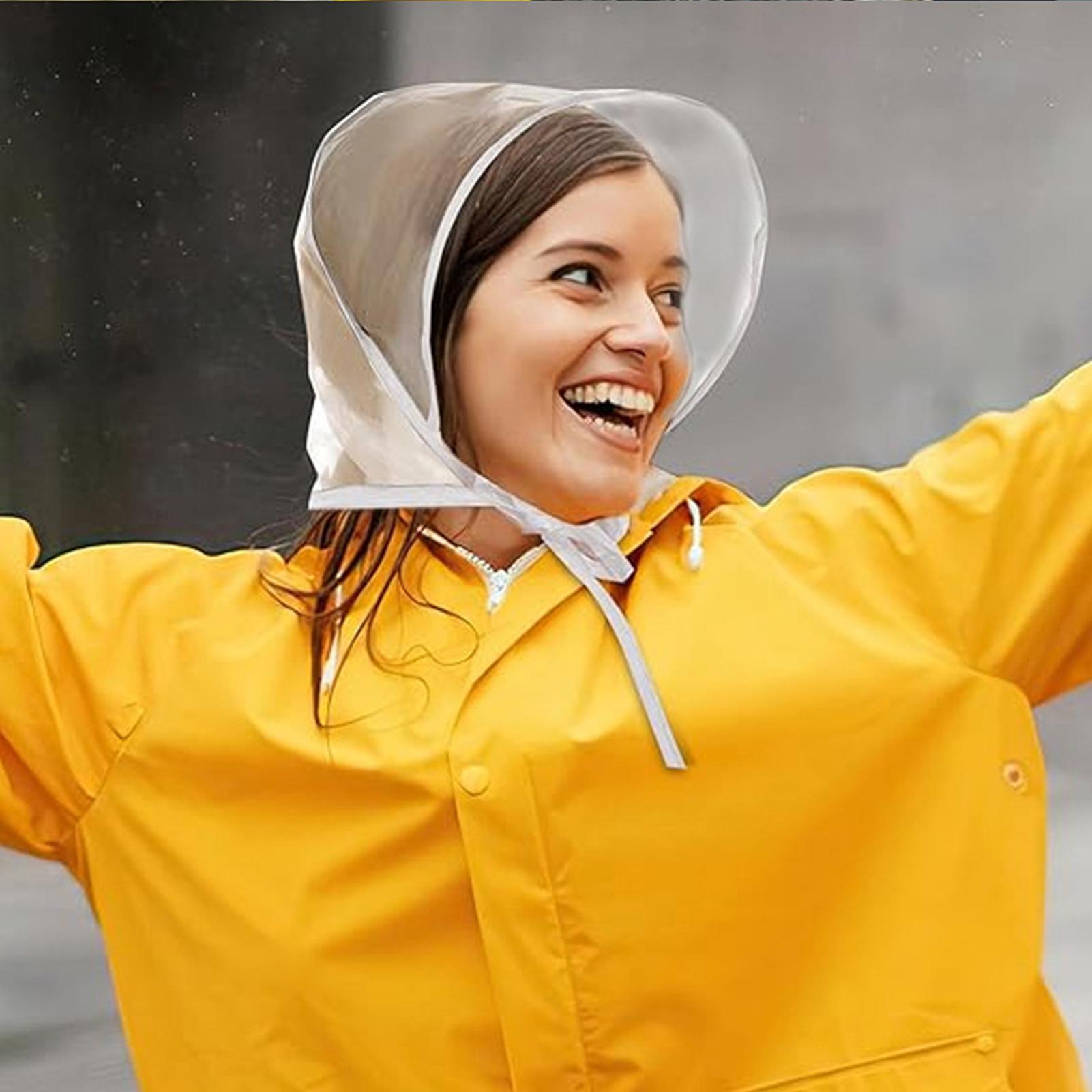 Sombrero de Lluvia Transparent - Gardening Tools Store reseña y precio