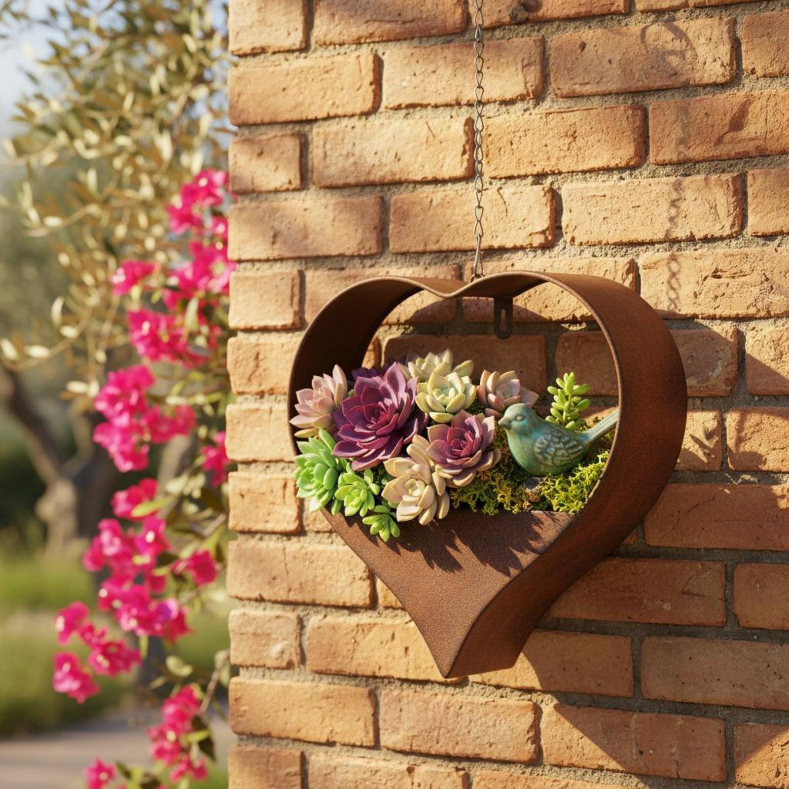 Maceta Metálica en Forma de Co - Hanging Planter Basket reseña y precio
