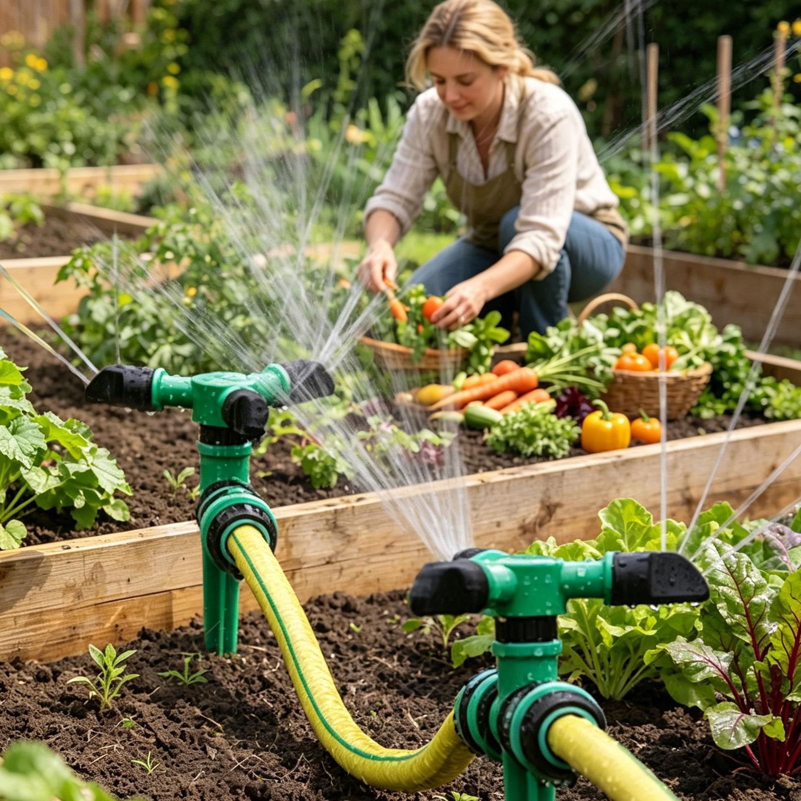 Aspersor de Agua Giratorio Aut - Gardening Tools Water reseña y precio