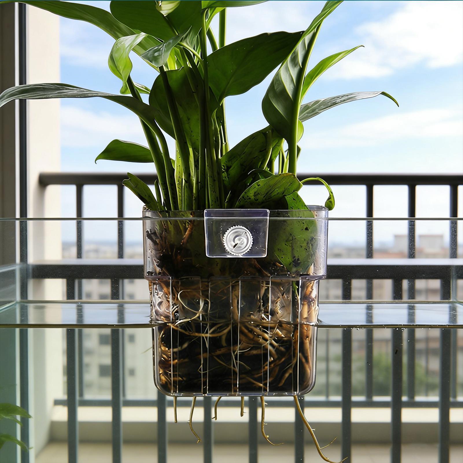 Cesta para Plantas de Acuario, - Hanging Planter Basket reseña y precio