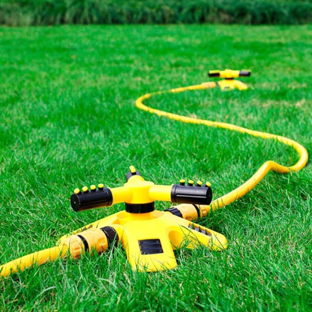 Aspersor Giratorio Automático  - Gardening Tools Water reseña y precio