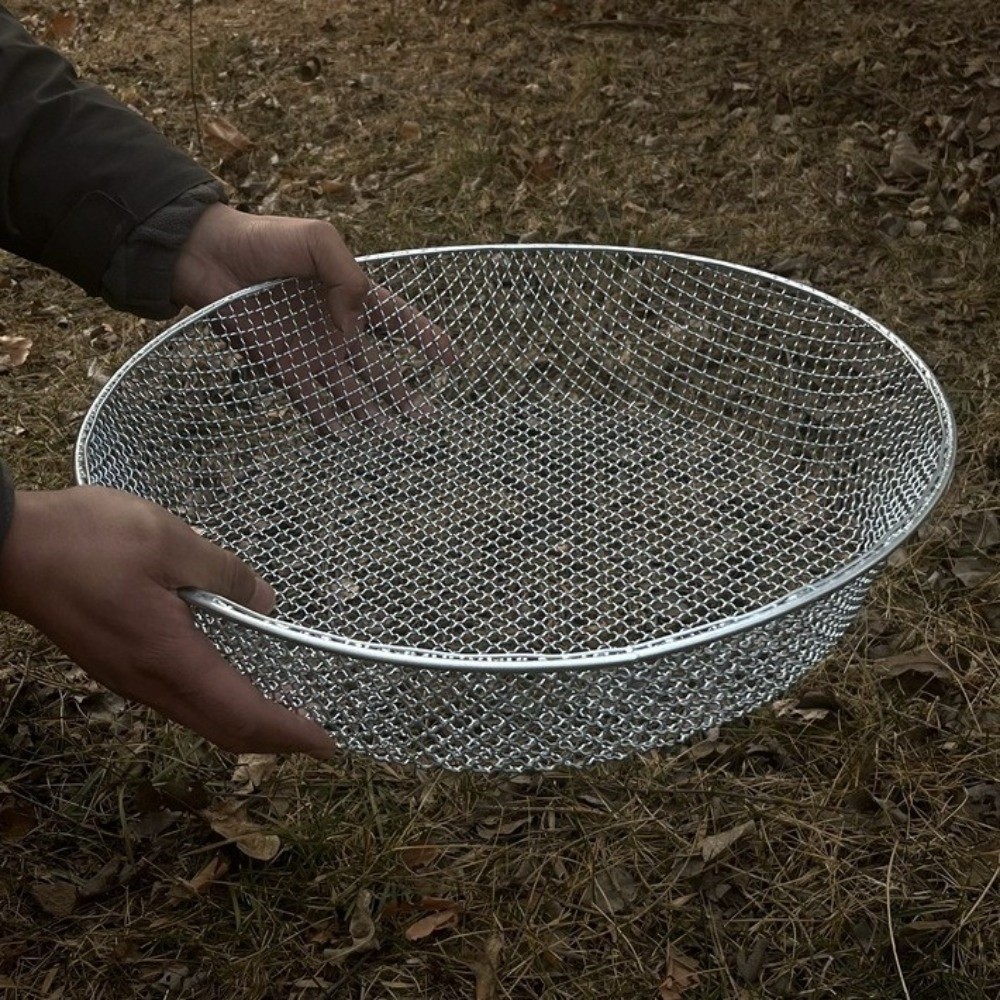 Cesta de malla para tamizar ti - Gardening Tools Basket reseña y precio