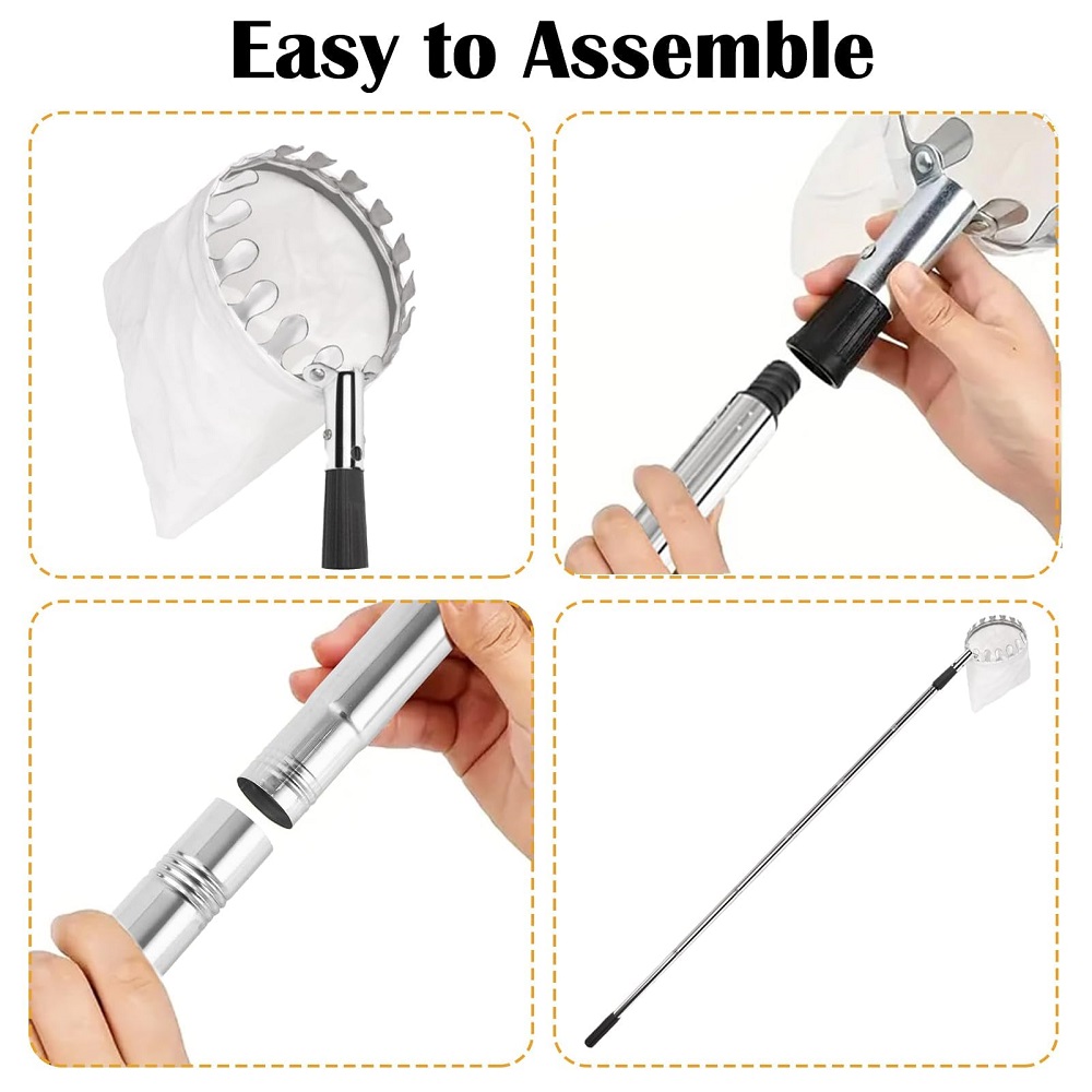 Palo Telescópico Recolector de - Gardening Tools Basket reseña y precio