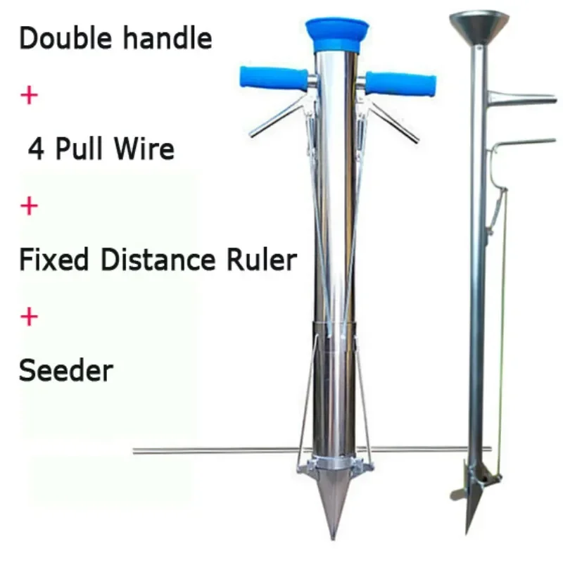 Sembradora Manual para Jardín, - Gardening Tools Equipment reseña y precio