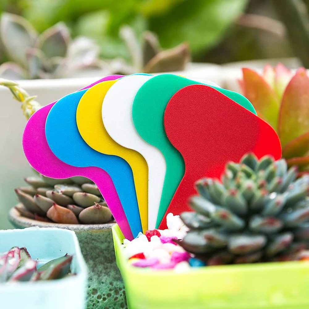 yes50PCS Etiquetas de Plástico - Gardening Tools Labeled reseña y precio