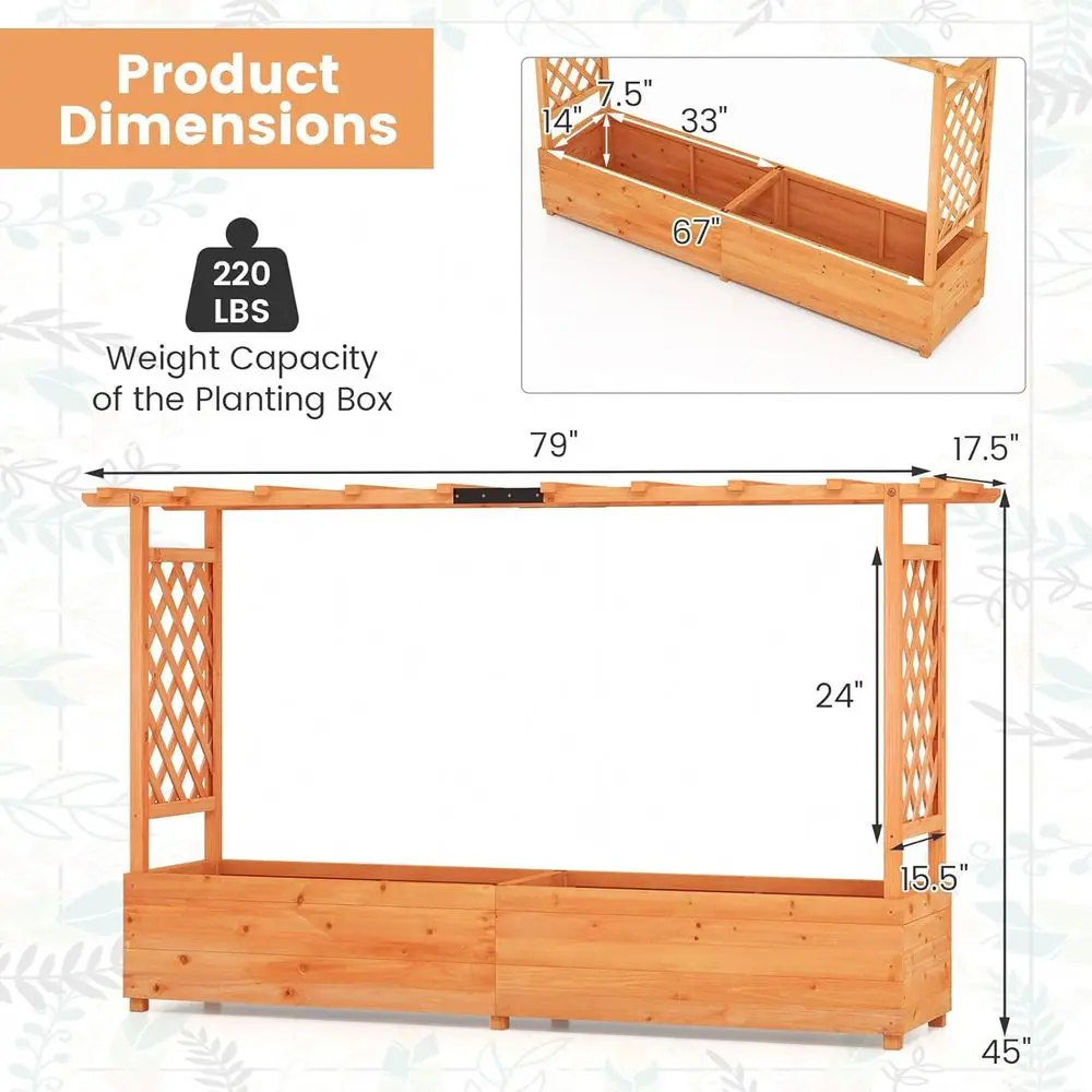 Jardinera Elevada de 45 cm con - Hanging Planter Basket reseña y precio