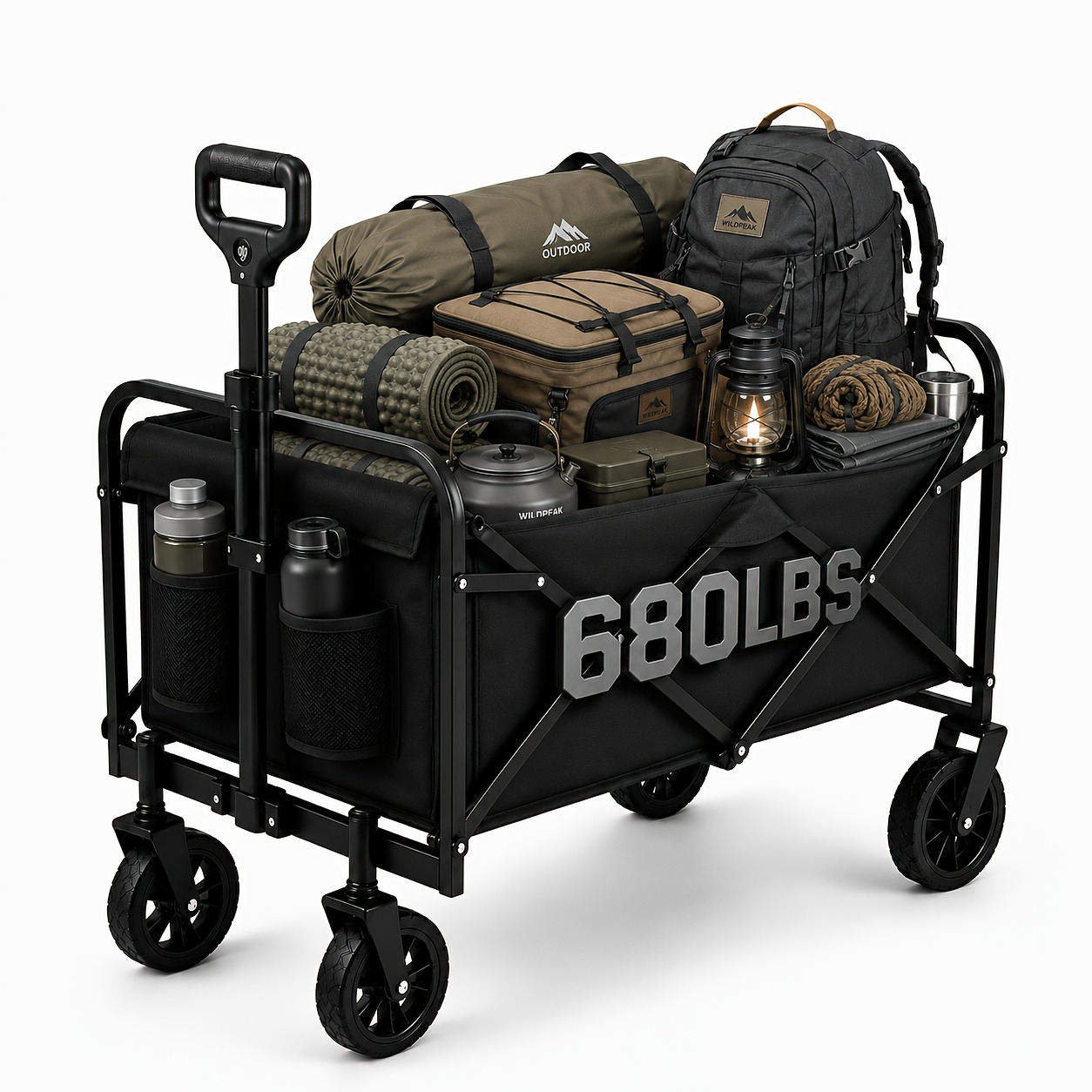 Carro Plegable de Alta Resiste - Gardening Tools Store reseña y precio