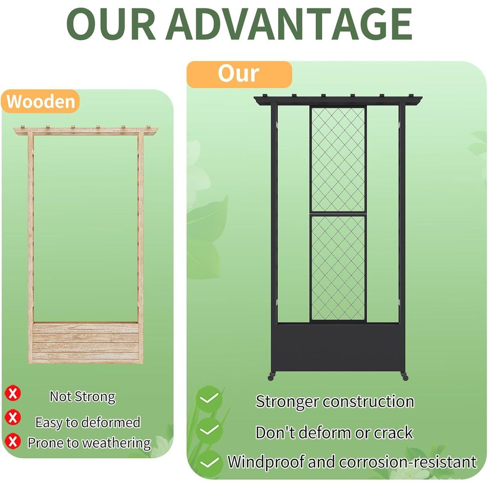 Jardinera Elevada con Enrejado - Hanging Planter Basket reseña y precio