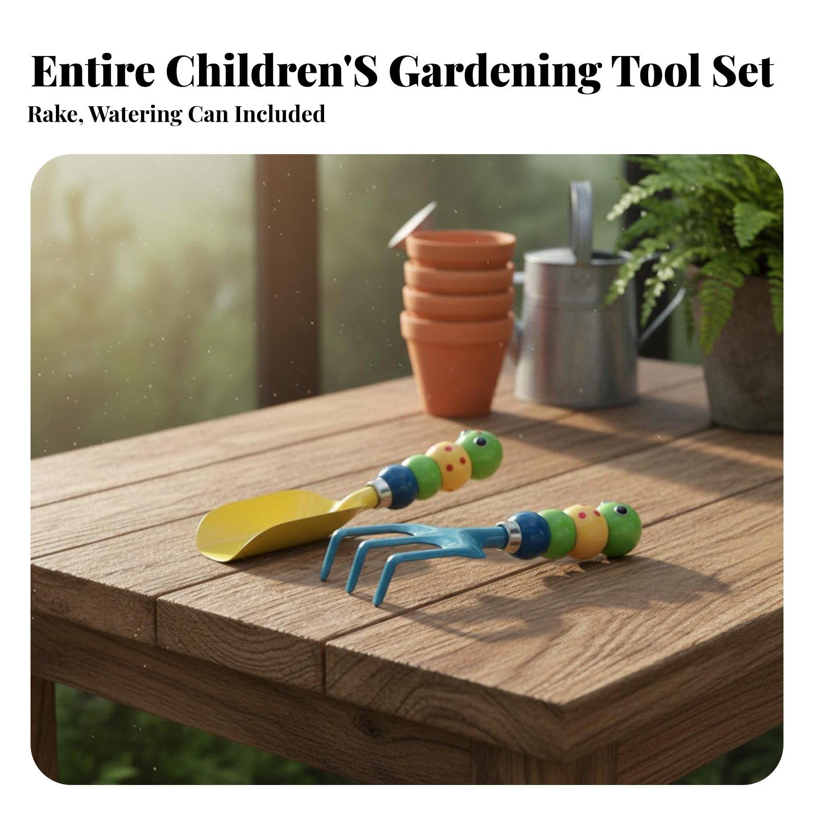 Juego de 3 Herramientas de Jar - Gardening Tools For Young Children reseña y precio
