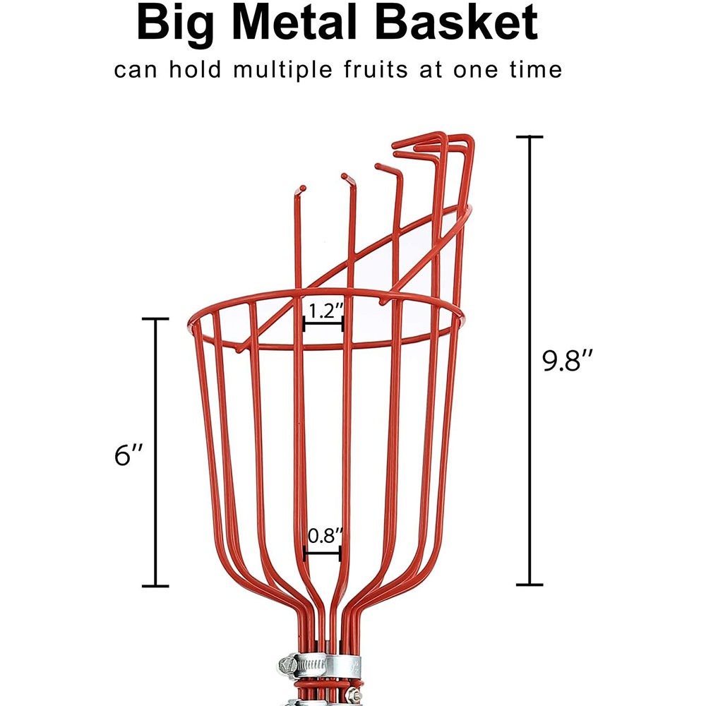 Recolector de Frutas de 260 cm - Gardening Tools Basket reseña y precio